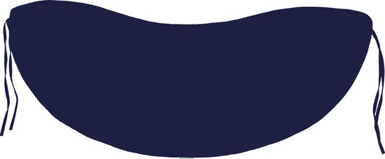 Gardenista Tuinbank Kussens - zitkussen voor Buiten-Binnen - Patio Gebogen Bananenbank kussen met Veilige Banden - Lichtgewicht Bank Kussens voor tuinbank