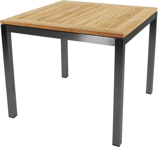 Outdoor Living - Tafel Marmaris RVS 90x90cm