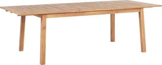 Beliani Tuintafel Cesana bruin - Hout