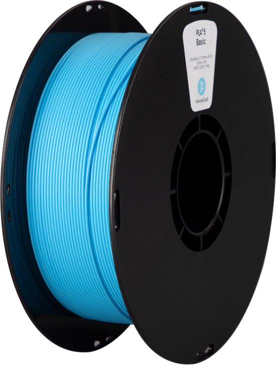 Kexcelled PLA K5 Sky Blue/Lucht Blauw - ±0.03 mm - 1 kg - 1.75 mm - 3D printer filament