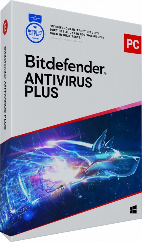 Bitdefender Antivirus Plus 2020 - 2 Jaar - 3 Apparaten