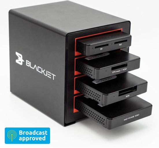 BLACKJET TX-4DS Thunderbolt 3 4-Bay Cinema Dock