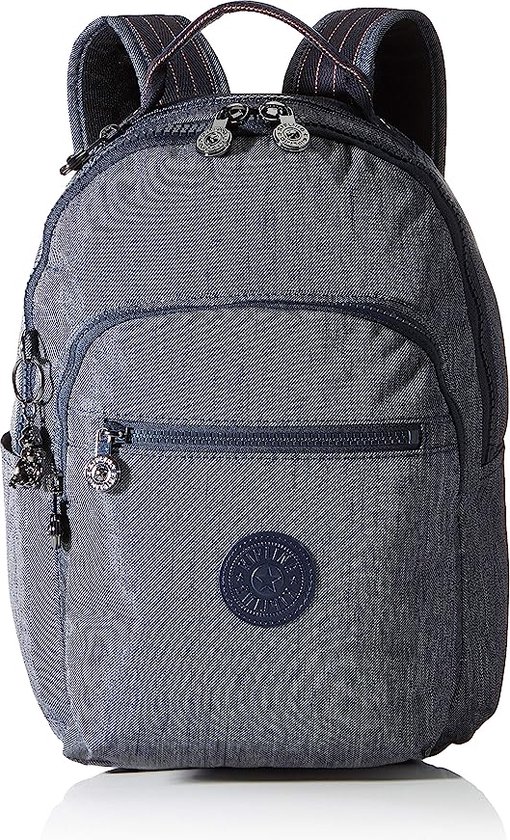 kleine rugzak met laptopbescherming 13 inch, Active denim, Eén maat, S