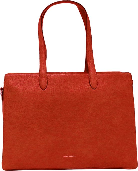 Gigi Fratelli Dames Laptoptas / Werktas / Aktetas - Romance - Oranje - 13 inch