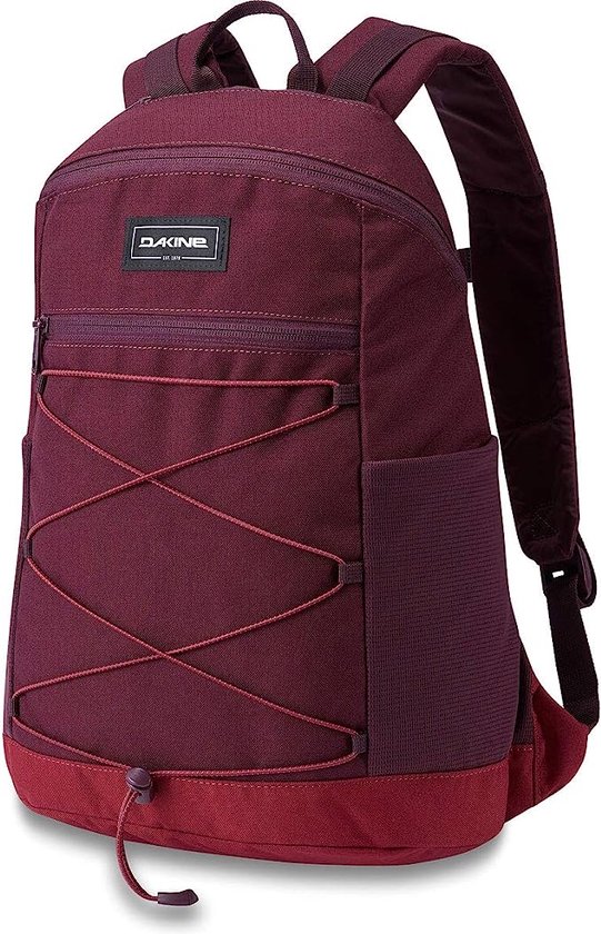 Wndr Rugzak, 18 liter, sterke tas met verstelbare borstband, buitenzak met ritssluiting - rugzak voor school, kantoor, universiteit, reisrugzak