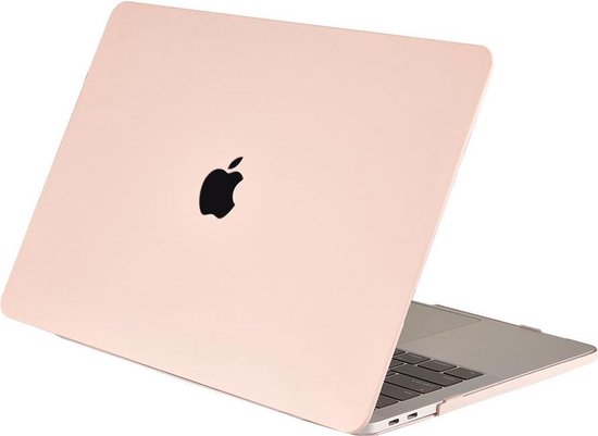 Lunso - cover hoes - MacBook Air 13 inch (2020) - Candy Pink - Vereist model A2179 / A2337