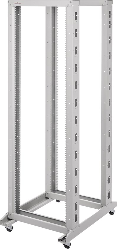 RackMatic - Rackkast 19'' open 38U 600x1000x1820mm wit Open2 MobiRack van RackMatic