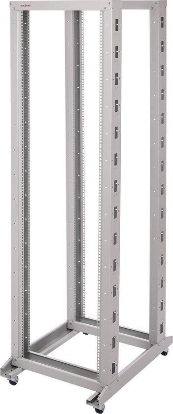 RackMatic - Rackkast 19'' open 42U 600x1000x2000mm wit Open2 MobiRack van RackMatic