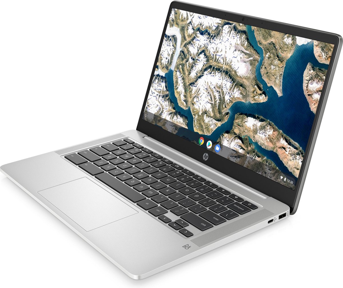 HP Chromebook 14a-na0950nd N5030 35,6 cm (14") Full HD Intel® Pentium® Silver 8 GB LPDDR4-SDRAM 128 GB eMMC Wi-Fi 5 (802.11ac) ChromeOS Wit