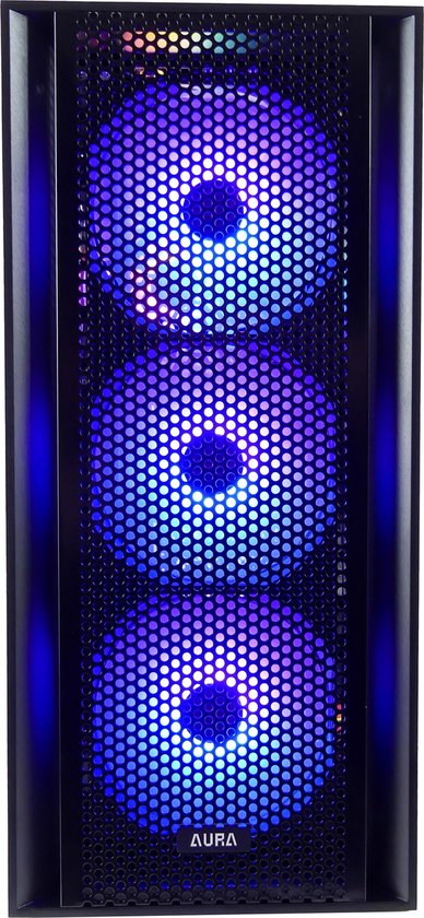 Intel i5 6-Core Allround RGB MESH Game PC (Minecraft, Roblox en Fortnite op hoge settings) - GeForce GTX 1650 - 16GB RAM - 500GB SSD - i5-10400 - WIFI - Windows 11 PRO