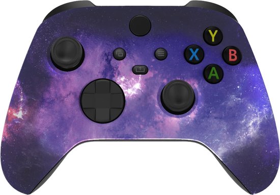 Soft Touch Purple Galaxy Xbox Series X/S Controller