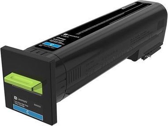 Lexmark CX825 tonercartridge 1 stuk(s) Origineel Cyaan