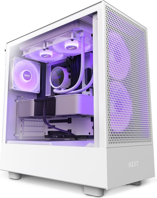 NZXT H5 Flow RGB Wit
