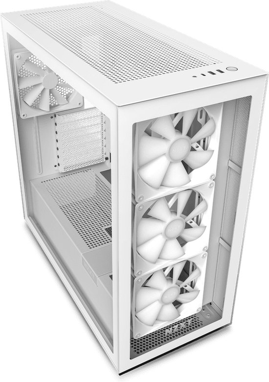 NZXT H7 Elite 2023 All White - Midtowermodel