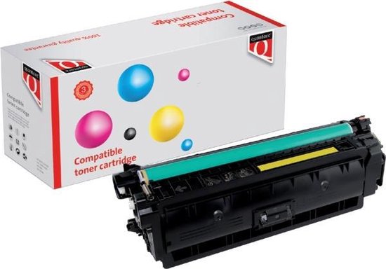 Quantore toner cartridge HP 508X (CF362X) geel