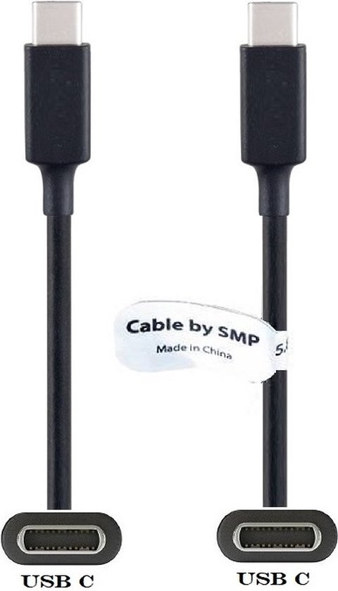 2,0m USB 3.1 C-C kabel. Robuuste 100W E-marker laadkabel. Oplaadkabel snoer geschikt voor o.a. Sony Xperia XZ1 Compact, Xperia XZ2, Xperia XZ2 Compact, Xperia XZ2 Premium, Xperia XZs