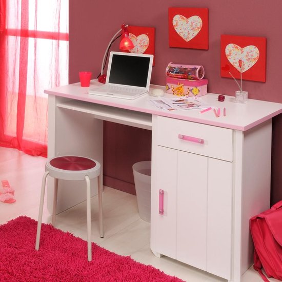 Parisot - Bureau - 121 cm - Wit
