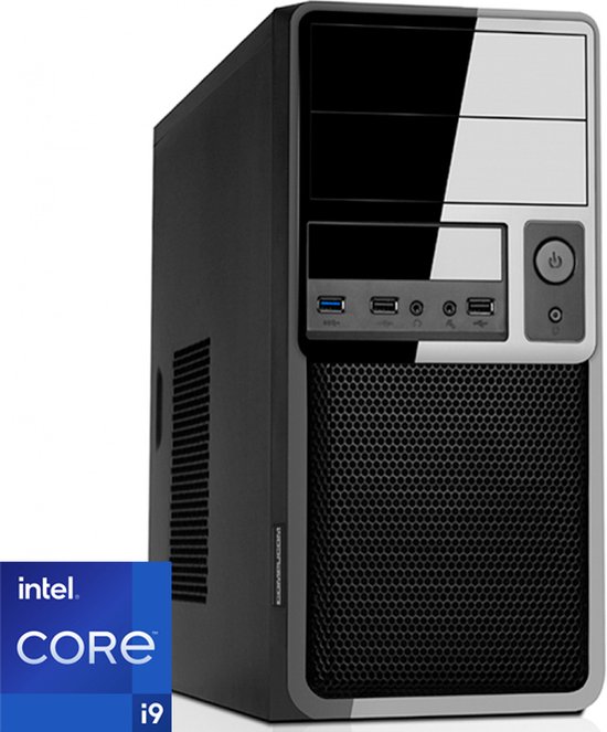 Intel Desktop PC met Core i9 11900 - 64GB RAM - 2000GB NVMe M.2 SSD - WiFi - Bluetooth - Windows 11 Pro (DT-373428)