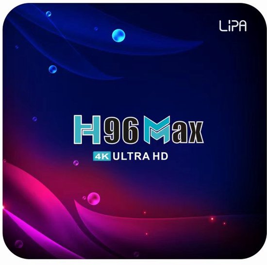 Lipa H96 Max Android Tv Box 2-16 GB Android 11 - Mediaplayer voor tv - media streamer - Tv box Android - Mediaplayer Met Kodi, Netflix en Playstore- 4K decoder - Apps via Playstore en internet - Wifi en ethernet - Dolby geluid - Bluetooth