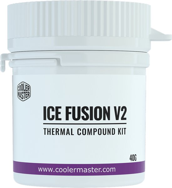 Cooler Master Ice Fusion V2 - Thermische pasta - 40 gram - 5 (W/mK) - grijs