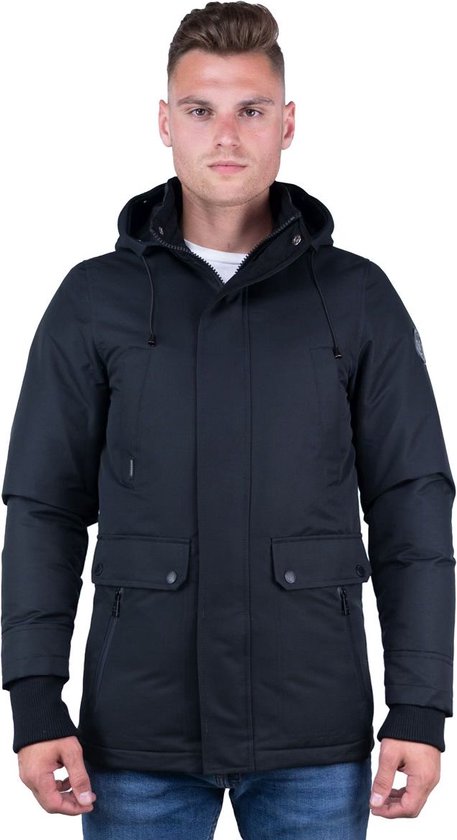 Versano Smart Max Parka Heren Winterjas XXL - Zwart