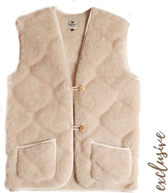 Alwero Exclusive bodywarmer Alpen Onion Beige M