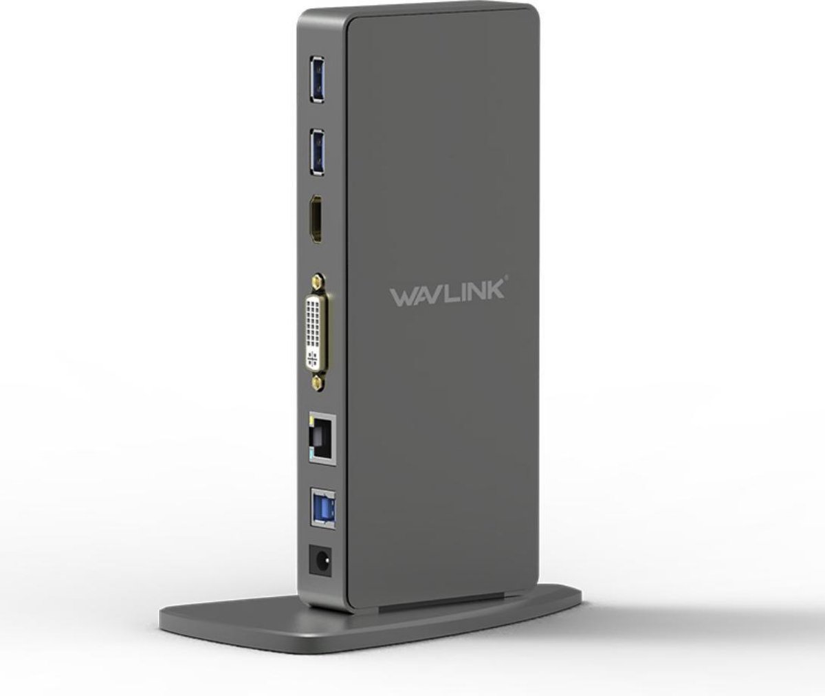 Wavlink USB 3.0 Universele 2K Docking Systeem Windows Mac OS X - Plug en Display