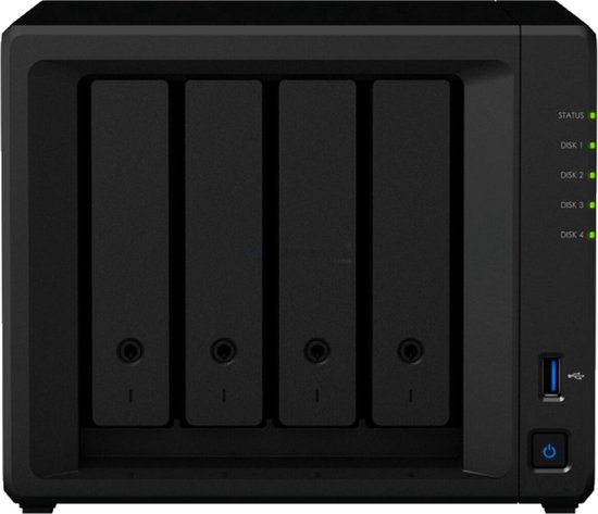 Synology DiskStation DS423+, NAS, Rack (8U), Intel® Celeron®, J4125, Zwart