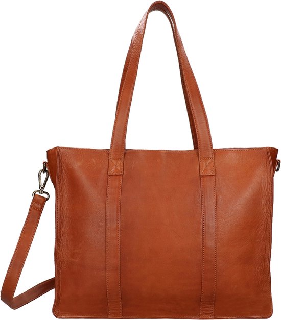 Dimagini Dames Laptoptas / Werktas / Aktetas - Lana - Cognac - 15 inch