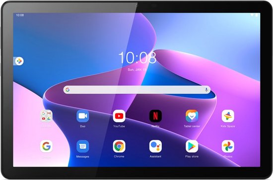 Lenovo Tab M10 - 64GB - Wi-Fi - Grijs