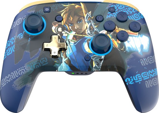 PDP Rematch - Draadloze Controller - Link Hero Glow In The Dark - Nintendo Switch & Switch Oled
