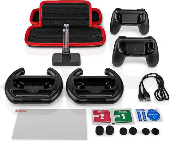Nedis Gaming Starter Kit - Geschikt voor: Nintendo Switch (OLED) - 13-in-1