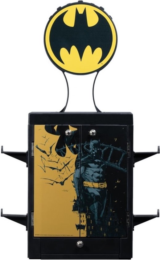 Numskull DC Comics - Officiele Batman Luxe Gaming Opbergtoren voor 4 Controllers - 10 Games - Koptelefoon
