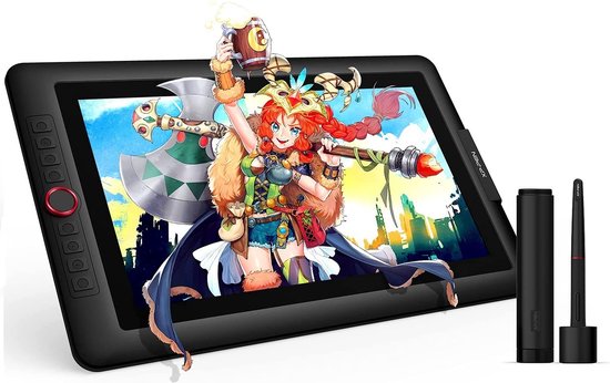 XPPen Artist 15.6 Pro - Teken Scherm - Tekentablet - 15,6 Inch Volledig Gelamineerd Scherm - 8192 Niveaus Stylus