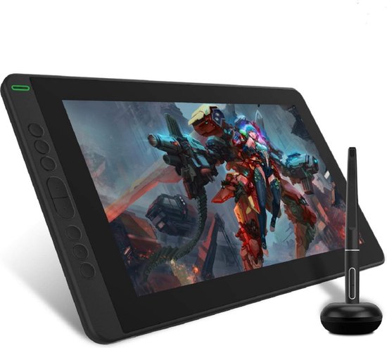 HUION Kamvas - Tekentablet - 13,3 inch - Bluetooth - Drawing tablet - Tilt control - Grafische tablet - 8 Druktoetsen - Incl. Pen