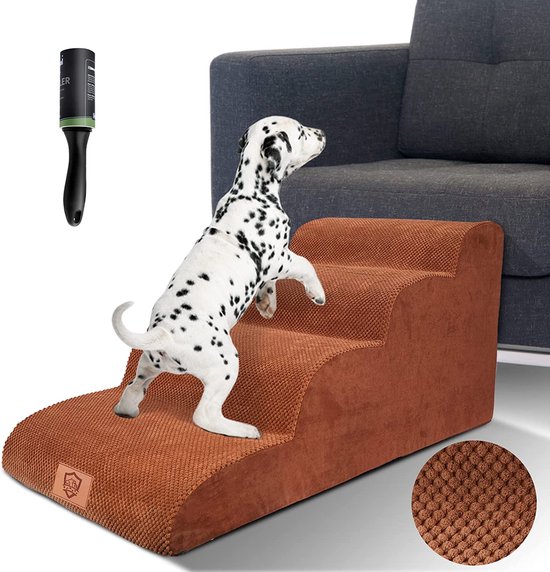 Huisdierentrap hondentrap - Hondentrapje - Dierentrap - Hulp voor kleine en grote honde