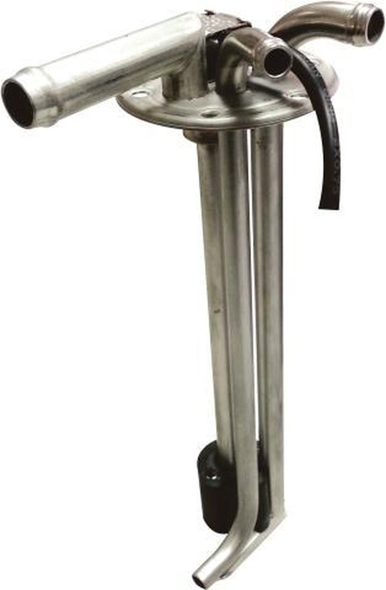 Tankflens RVS met vlotter aanzuig en retour