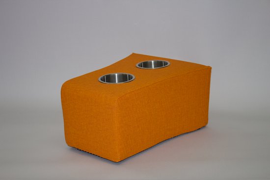 Armsteun Kussens met twee RVS Bekerhouder - Harlow Inca Berry - Glad