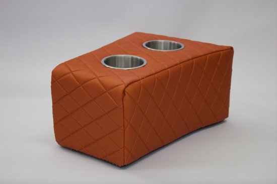 Armsteun Kussens met twee RVS Bekerhouder - Silverguard Mandarin - Luxe