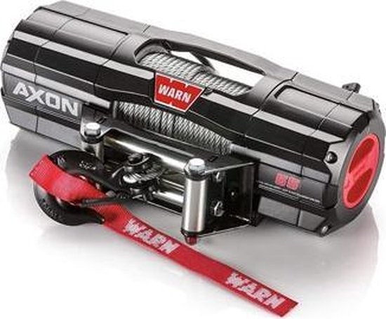 Warn AXON 55 - Elektrische lier met staalkabel - 12V - 2495kg - Warn 101155