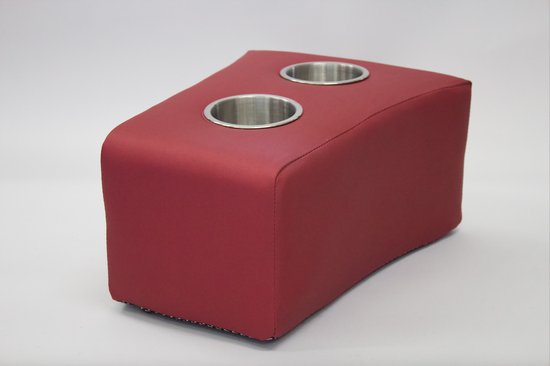 Armsteun Kussens met twee RVS Bekerhouder - Silverguard Wine - Glad