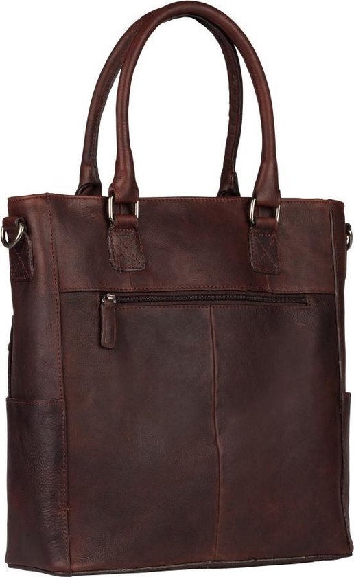 Burkely Antique Avery Dames Shopper 13,3'' Laptoptas - Bruin