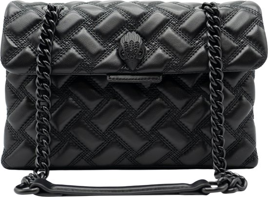 Kurt Geiger London Kensington Bag Drench Schoudertassen Dames - Zwart - Maat ONESIZE