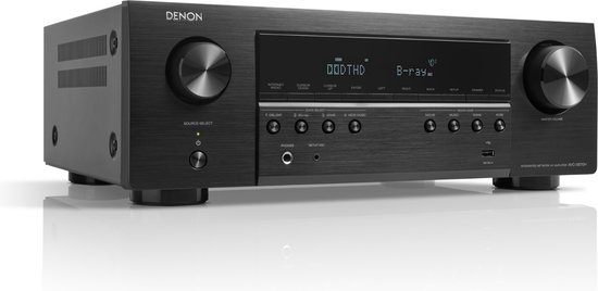 Denon: AVC-S670H 5.2-kanaals 8K AV-versterker - Zwart
