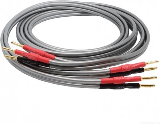 QED XT40i - pre-term PR Luidsprekerkabel met bananenstekkers (2x 2m)