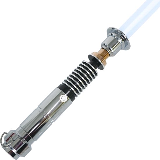 Ultimate Lightsaber - RGB 11 Kleuren en Geluid - Lightsaber - Lichtzwaard - Laser Zwaard - Aluminium Handvat - 116 CM - Zwart