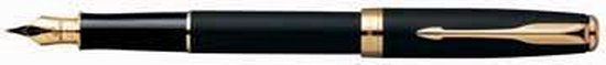 Parker Sonnet Matte Black GT Vulpen Medium
