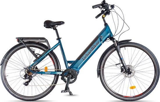 Urbanbiker Sidney PLUS | Elektrische Stadsfiets | Middenmotor | Accu 540 Wh | 28’’