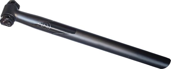 Pro Zadelpen Vibe Di2 31,6 mm carbon zwart