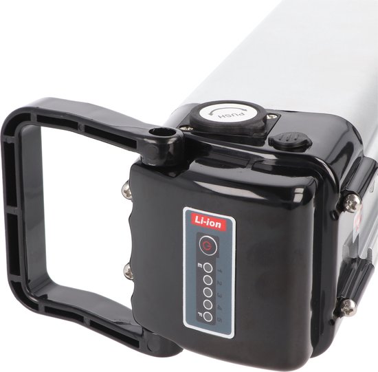 Maratron accu voor E-Bike 36 Volt 11Ah 400Wh, SilverFish Slick, voor swemo SW200, Pegasus D3E, AGOGS lowstep, inclusief sleutel